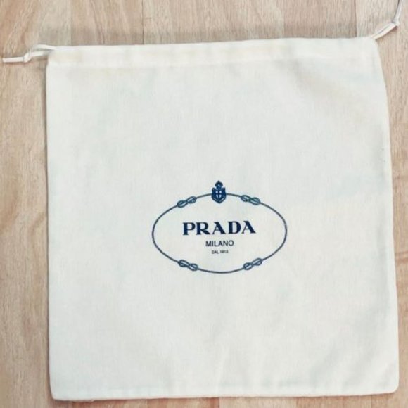 PRADA Authentic EMPTY BAG Fabric BAG Container POUCH BAG Display BAG Price CHEAP - Picture 6 of 12